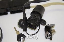 3/18 Triumph Street Triple 675 Rx R Set Closed Scale CDI Lock Key Kit