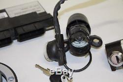 3/18 Triumph Street Triple 675 Rx R Set Closed Scale CDI Lock Key Kit
