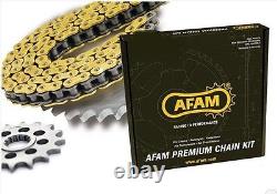 AFAM chain transmission kit for TRIUMPH STREET TRIPLE RX 675 (28401OEM) 15-17