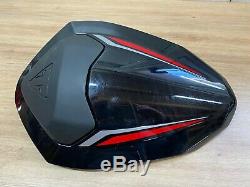 A Saddle Cover From Rear Black Moto Triumph 765 Street Triple Rs 2017 2018