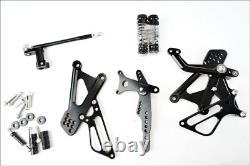 Adjustable Rear Pilot Footpegs Aftermarket TRIUMPH STREET TRIPLE 675 09