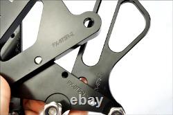Adjustable Rear Pilot Footpegs Aftermarket TRIUMPH STREET TRIPLE 675 09