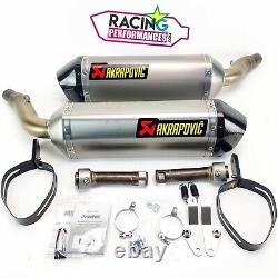 Akrapovic Silent Slip-On Exhaust Triumph Street Triple 675 2007-2012