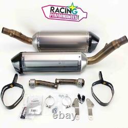 Akrapovic Silent Slip-On Exhaust Triumph Street Triple 675 2007-2012