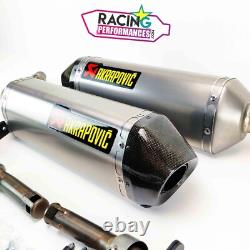 Akrapovic Silent Slip-On Exhaust Triumph Street Triple 675 2007-2012