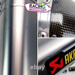 Akrapovic Silent Slip-On Exhaust Triumph Street Triple 675 2007-2012