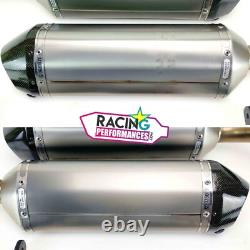 Akrapovic Silent Slip-On Exhaust Triumph Street Triple 675 2007-2012