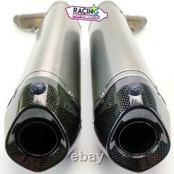 Akrapovic Silent Slip-On Exhaust Triumph Street Triple 675 2007-2012
