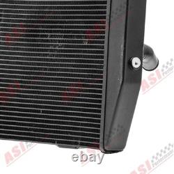 Aluminum Radiator for 2017-2024 Triumph Street Triple 765 R RS 660S Black