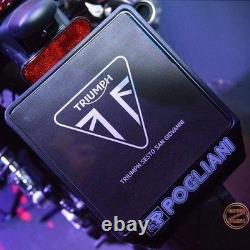 Black Alternator Cover t1260460 TRIUMPH Daytona 675, Street Triple R