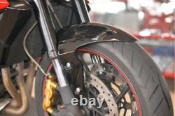 Black Front Fender for TRIUMPH Street Triple R 675 675R D67LD 2009-2012