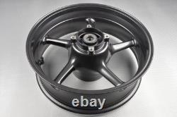 Black Rear Wheel in Aluminum 5.5 kg for TRIUMPH STREET TRIPLE 675 2011-2012