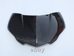 Bubble Windscreen Triumph Street Triple 765 Rs 2023 2024 100% Glossy Carbon