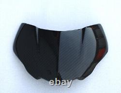 Bubble Windscreen Triumph Street Triple 765 Rs 2023 2024 100% Glossy Carbon