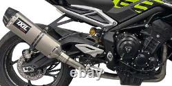 COMPLETE IXIL LINE TRIUMPH STREET TRIPLE 765 RS / Moto2 2021 / 2022 / 2023