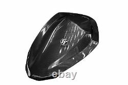 Carbon Passenger Seat Cover For Triumph Street Triple 765 2017