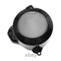 Carbon alternator cover for Leovince for Triumph 675 Street Triple motorcycle