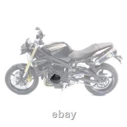 Carbon alternator cover for Leovince for Triumph 675 Street Triple motorcycle