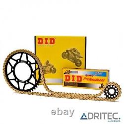 Check by DID transmission chain kit for TRIUMPH Street Triple 675 (07-17)
