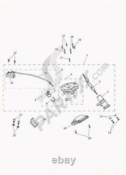 Complete Lock Kit Triumph Street Triple T2505606