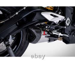 Complete ZARD Racing Stainless Steel Exhaust System for Triumph Street Triple 765 2023 2024