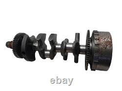 Crankshaft + Flywheel with Rust Spots Triumph Street Triple
