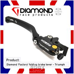 Diamond Folding Factory Front Brake Lever Triumph Street Triple 2016-2017