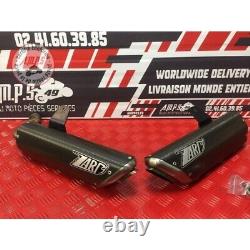 Double Silencer ZARD PENTA for Triumph 675 Street Triple 2007 to 2010