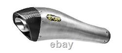 Exan X-black Evo Stainless Triumph Street Triple 2013/16 T867co-i