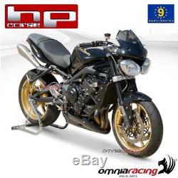 Exhaust HP Corse Hydroform Approved Triumph Street Triple 20072012