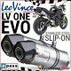Exhaust Pot Leovince Lv One Evo Steel Triumph Street Triple 675 R 2012