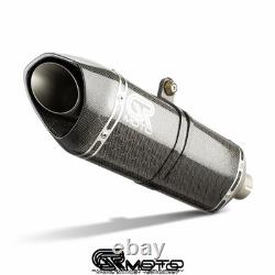 Exhaust for Triumph STREET TRIPLE 765 S/R/RS 2017-2022 GRmoto Carbon