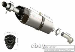 Exhaust for Triumph Street Triple 660 S 2017-2022 GRmoto Carbon Titanium