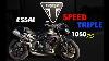 Fabike Triumph Speed ​​triple Rs Trial Enjoy The Ride