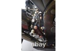 Flat Footpegs / Rear Controls Black TRIUMPH STREET TRIPLE 675 R 2009-2012