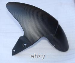 Front Mudguard Triumph Street Triple 2007 2008 2009 2010 2011 2012 Matte Carbon