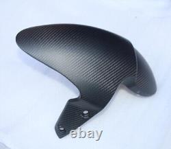 Front Mudguard Triumph Street Triple 2007 2008 2009 2010 2011 2012 Matte Carbon