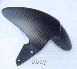 Front Mudguard Triumph Street Triple 2007 2008 2009 2010 2011 2012 Matte Carbon