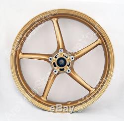 Front Wheel For Triumph Street Triple 675 2008-2009 Daytona 675 06-10 Gold Bs7