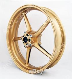 Front Wheel For Triumph Street Triple 675 2008-2009 Daytona 675 06-10 Gold Bs7