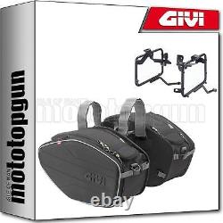 Givi Ea101c Side Bags + Easy-t Kit for Triumph Street Triple 675 2010 10