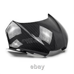 Glossy Clear-Coat Carbon Front Fairing Triumph Street Triple 765 2020-2022