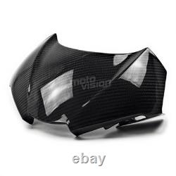 Glossy Clear-Coat Carbon Front Fairing Triumph Street Triple 765 2020-2022