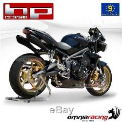 HP Corse Hydroform Ab Exhaust Muffler Approves Triumph Street Triple 2009