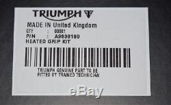 Heated Grip Kit Triumph Street Triple 765 S / R / Rs 17/18 A9638180 New