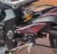 Heel Plates Carbon Red For Triumph Street Triple 765 2022 2023 2024 2025