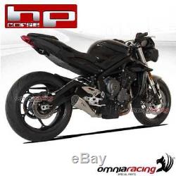 Hpcorse Exhaust Muffler Hydroform Satin Racing Triumph Street Triple 765 2018
