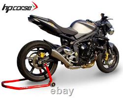 Hpcorse Hydroform Steel Exhaust Triumph Street Triple 2007-2012