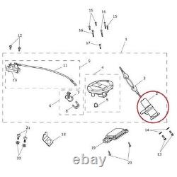 Ignition Lock Set, Original T2505608, TRIUMPH Street Triple/R