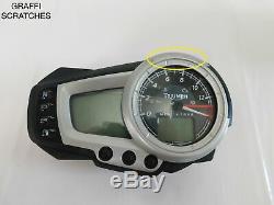 Instrumentation From Counter From Triumph Street Triple 675 2009 Speed